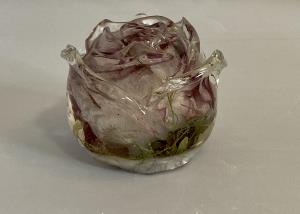 Rose Decor/Paperweight - A Touch of Pink
