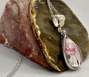 Fairy Pendant - Silver Wishes