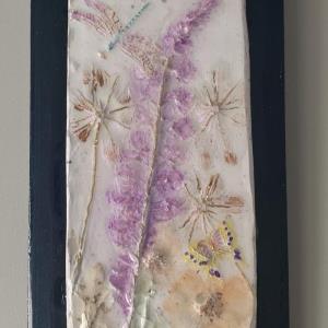 Botanical Mix No.1 - Plaster Cast Resin Art