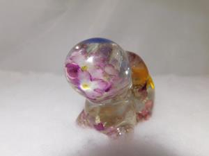 Resin Floral Bunny