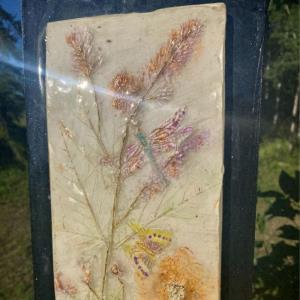 Botanical Mix No.2 - Plaster Cast Resin Art