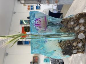 Resin Propagation Planter - Copper Daisies